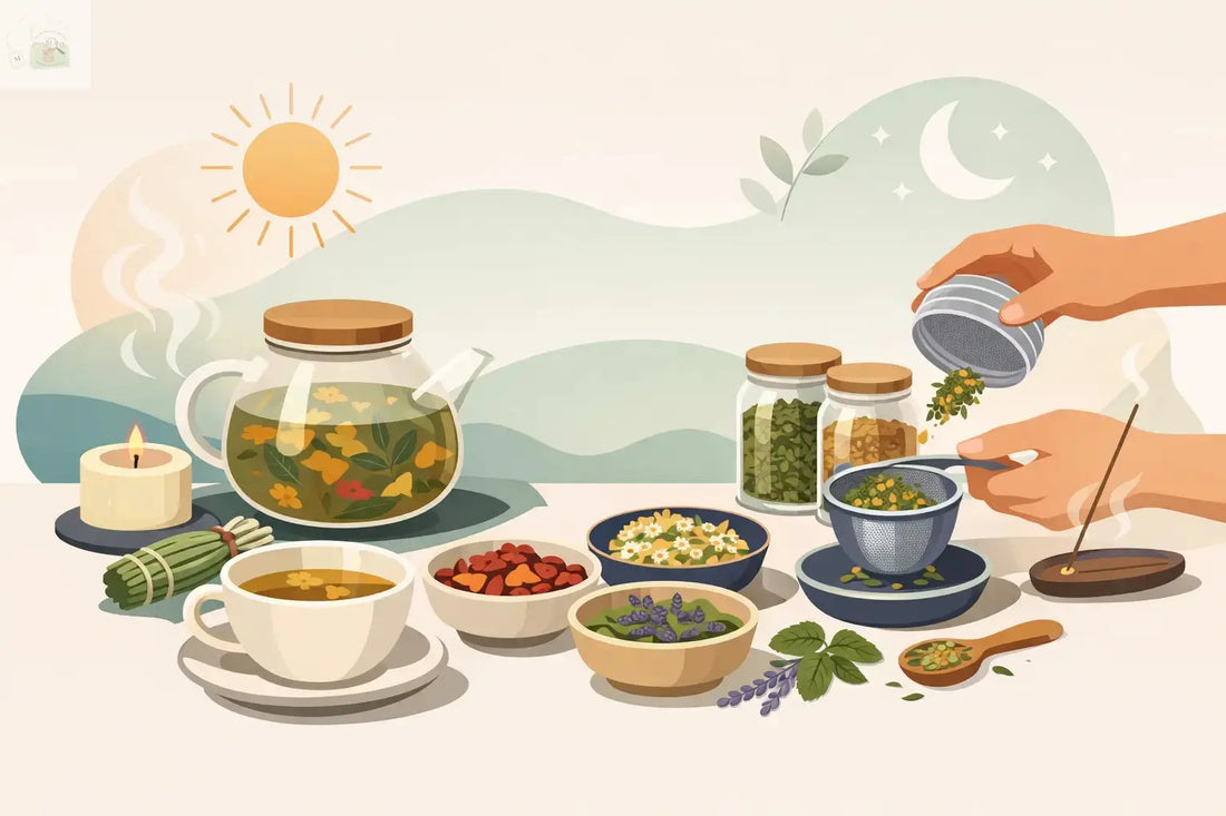 How to Brew Herbal Blends for Better Rituals