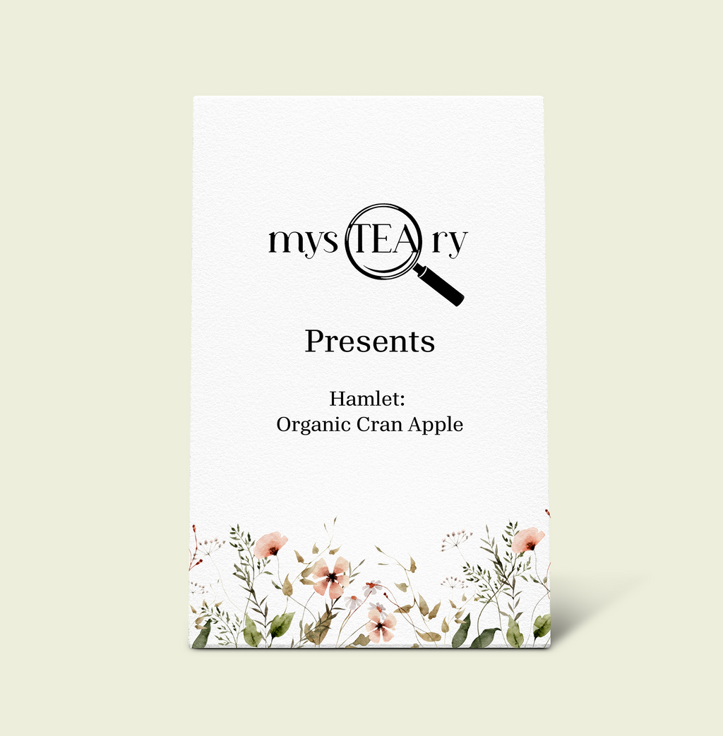 organic cranberry apple herbal tea