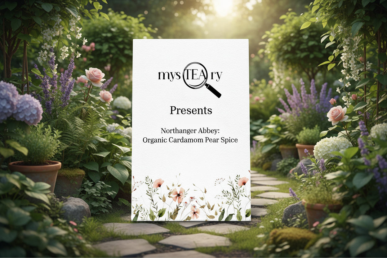 “Northanger Abbey” (Gut Support) – Cardamom Pear Digestive Herbal Tea