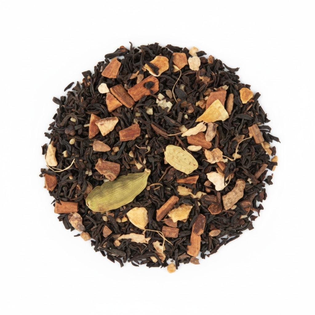 – cardamom pear digestive herbal tea