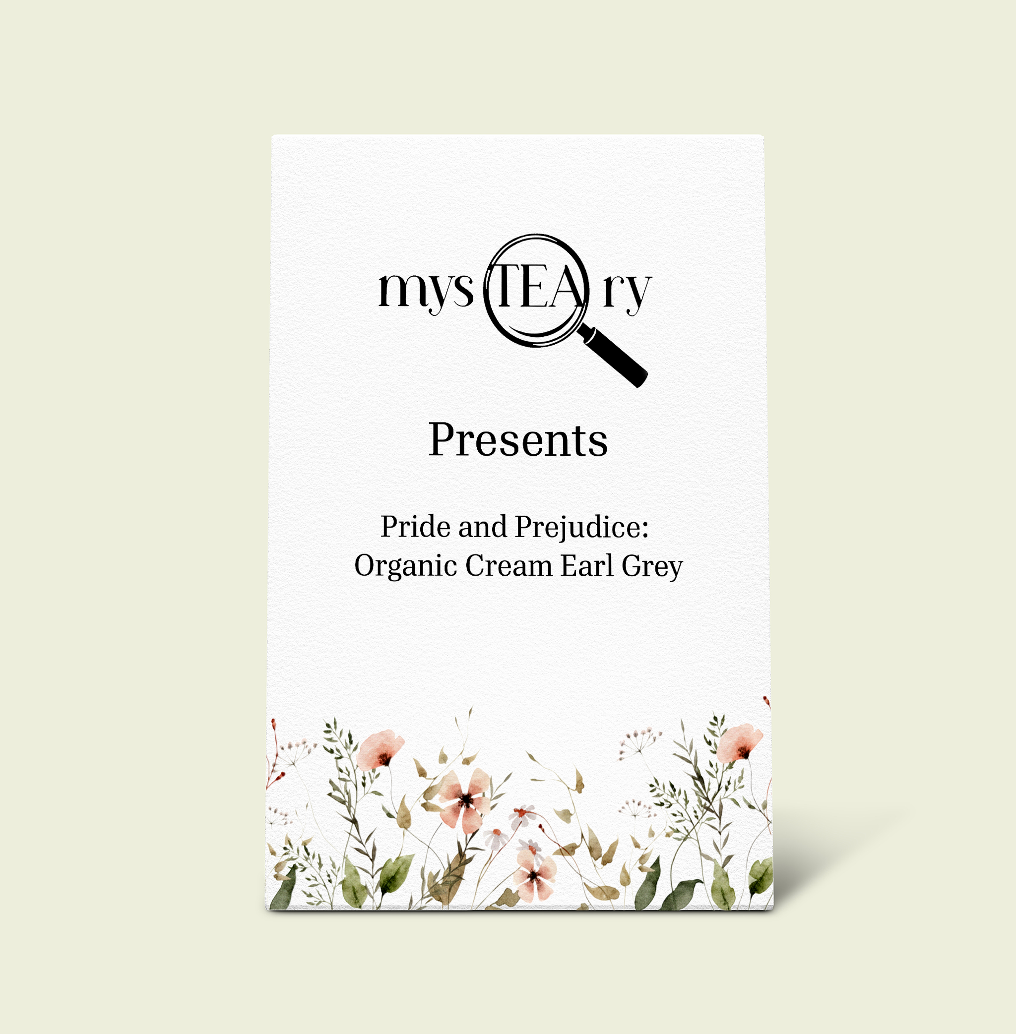 “Pride and Prejudice” – Cream Earl Grey Black Tea (Organic Loose Leaf)