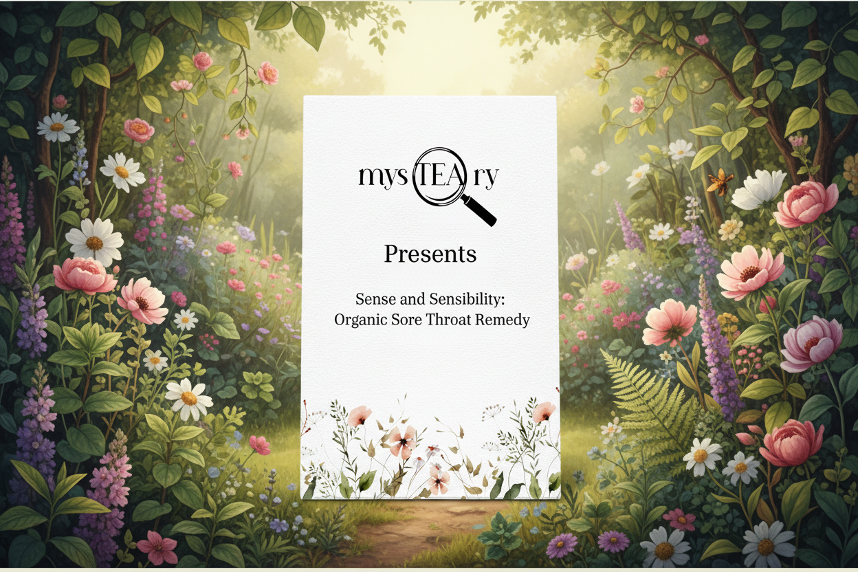“Sense & Sensibility” (Organic) – Sore Throat Relief Herbal Tea