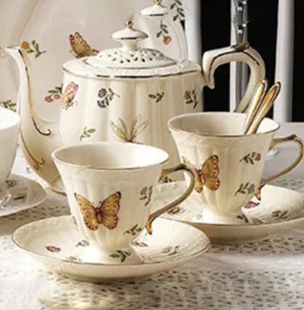 Single-Person Tea Set Gift Box – Cup & Saucer (3 Designs)