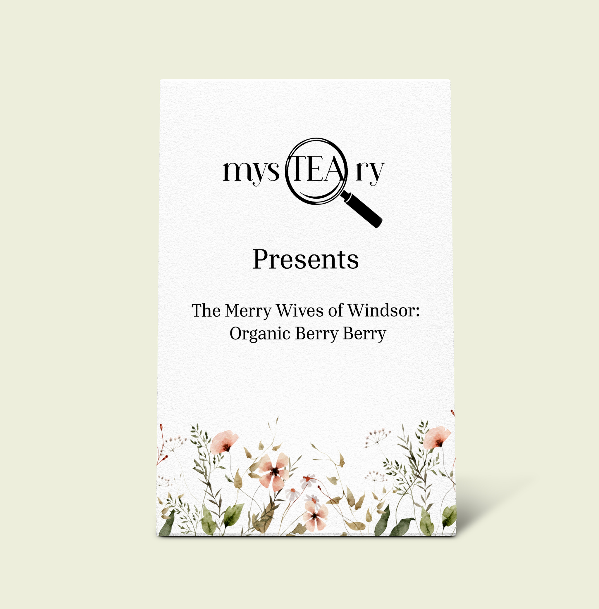 “The Merry Wives of Windsor” (Organic) – Mixed Berry Herbal Tea
