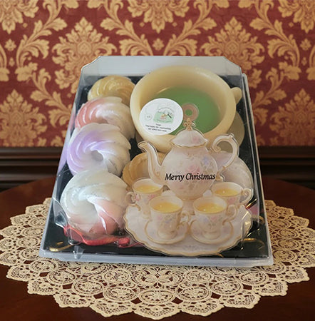 Vegan Teacup & Donut Soap Set
