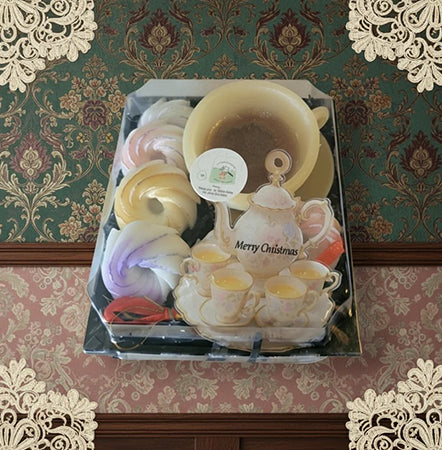 Vegan Teacup & Donut Soap Set