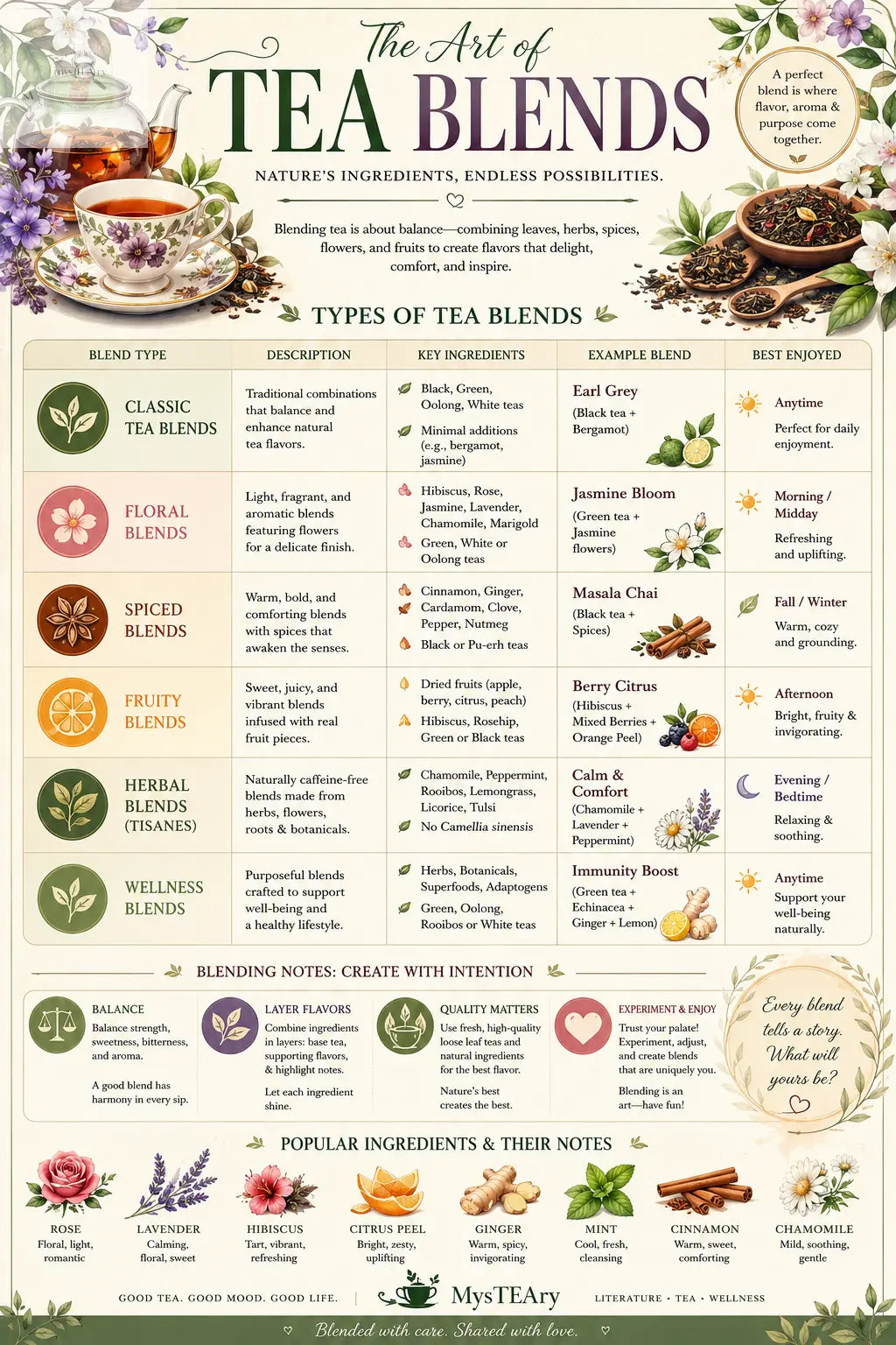 Tea Blending Workshop mysTEAry