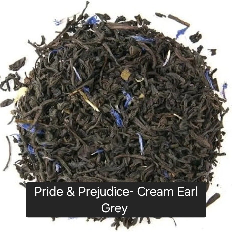 “Pride and Prejudice” – Organic Black Tea Blend- Cream Earl Grey