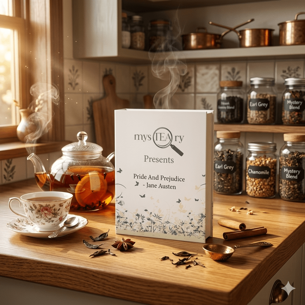 “Pride and Prejudice” – Organic Black Tea Blend- Cream Earl Grey