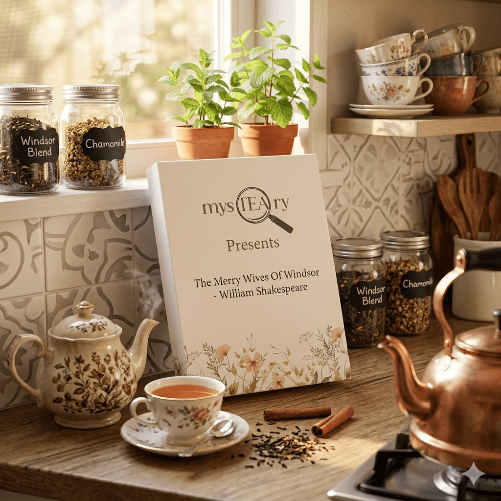 "The Merry Wives of Windsor”- Organic Herbal Tea– Mixed Berry