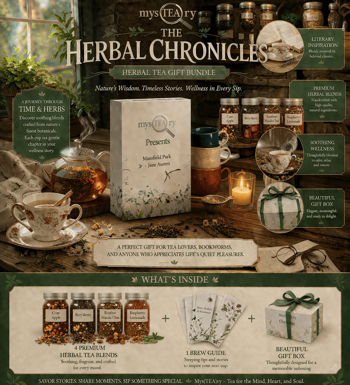 The Herbal Chronicles – Herbal Tea Bundle