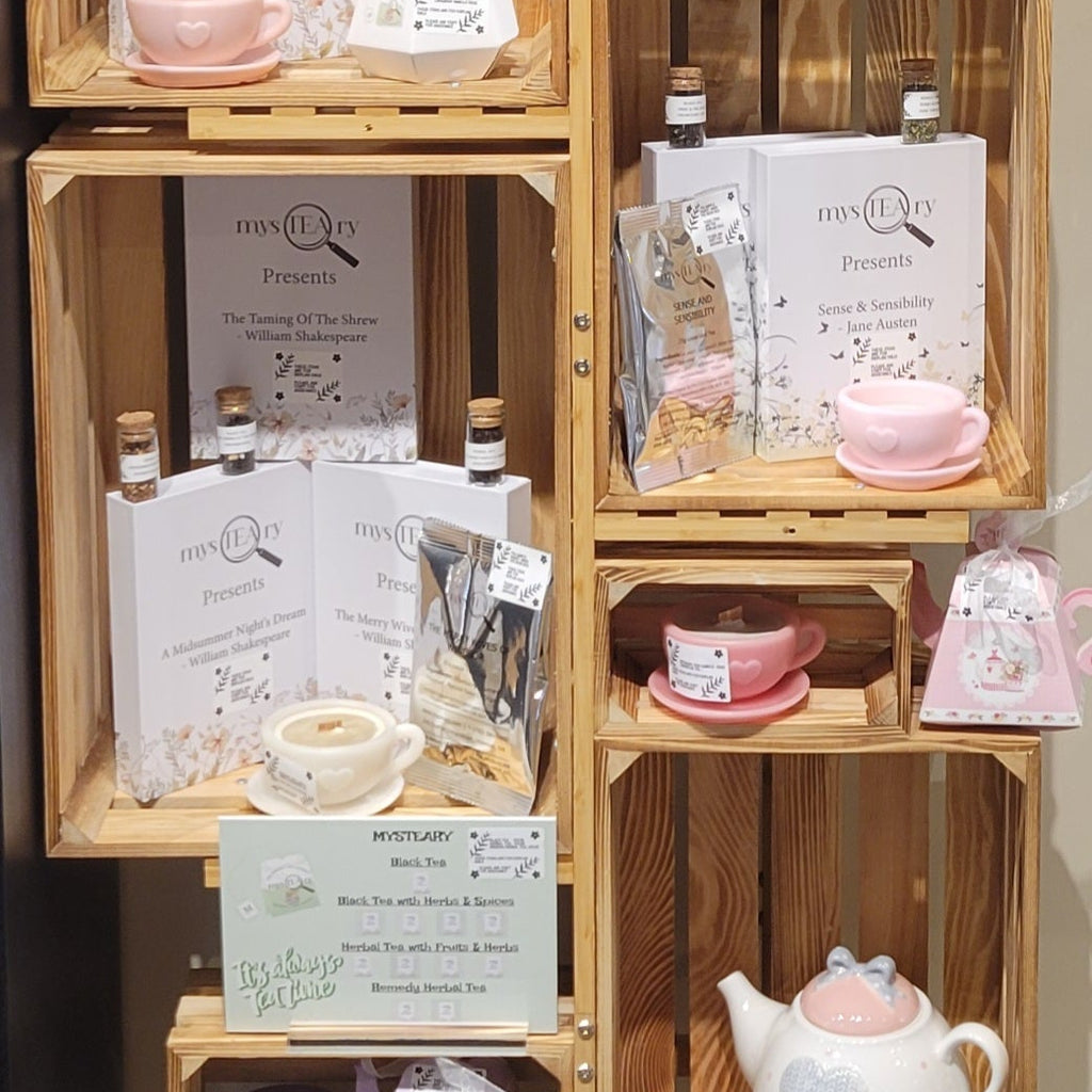 "Persuasion" Sencha Kyoto Cherry Rose Green Tea. COMING SOON!