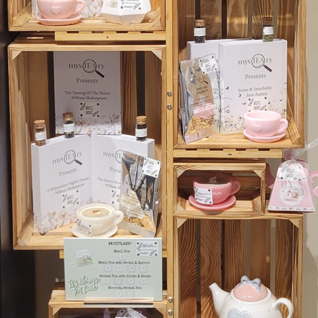 "Persuasion" Sencha Kyoto Cherry Rose Green Tea. COMING SOON!