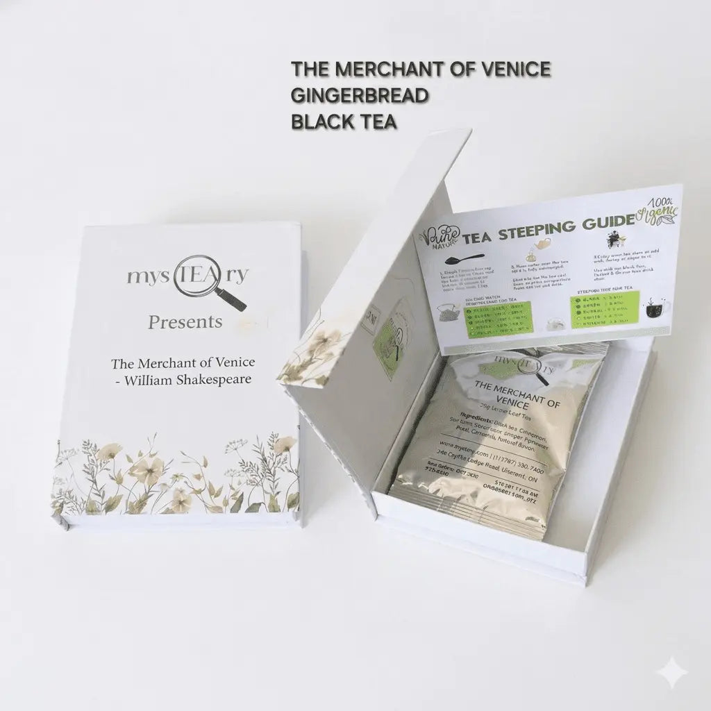 "The Merchant of Venice”- Black Tea Blend- Gingerbread