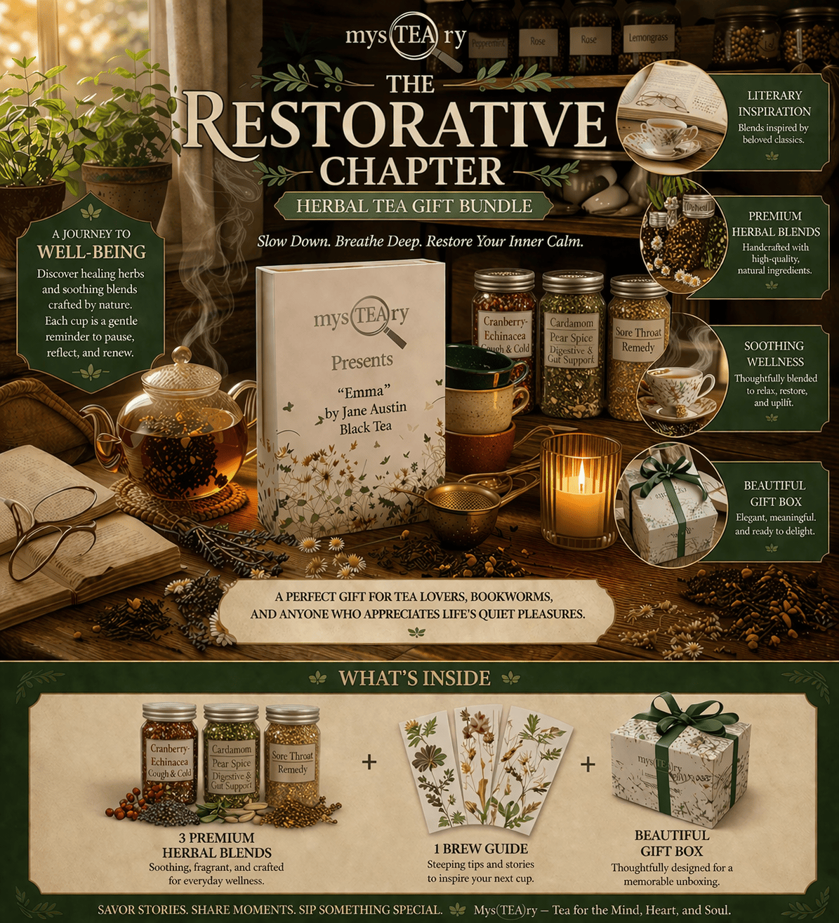 The Restorative Chapter – Remedy Herbal Tea Bundle