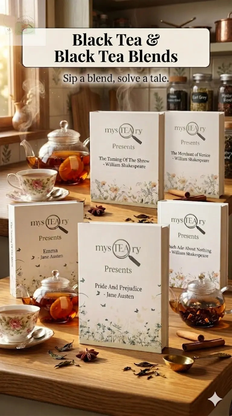 Literary Collection loose leaf teas
