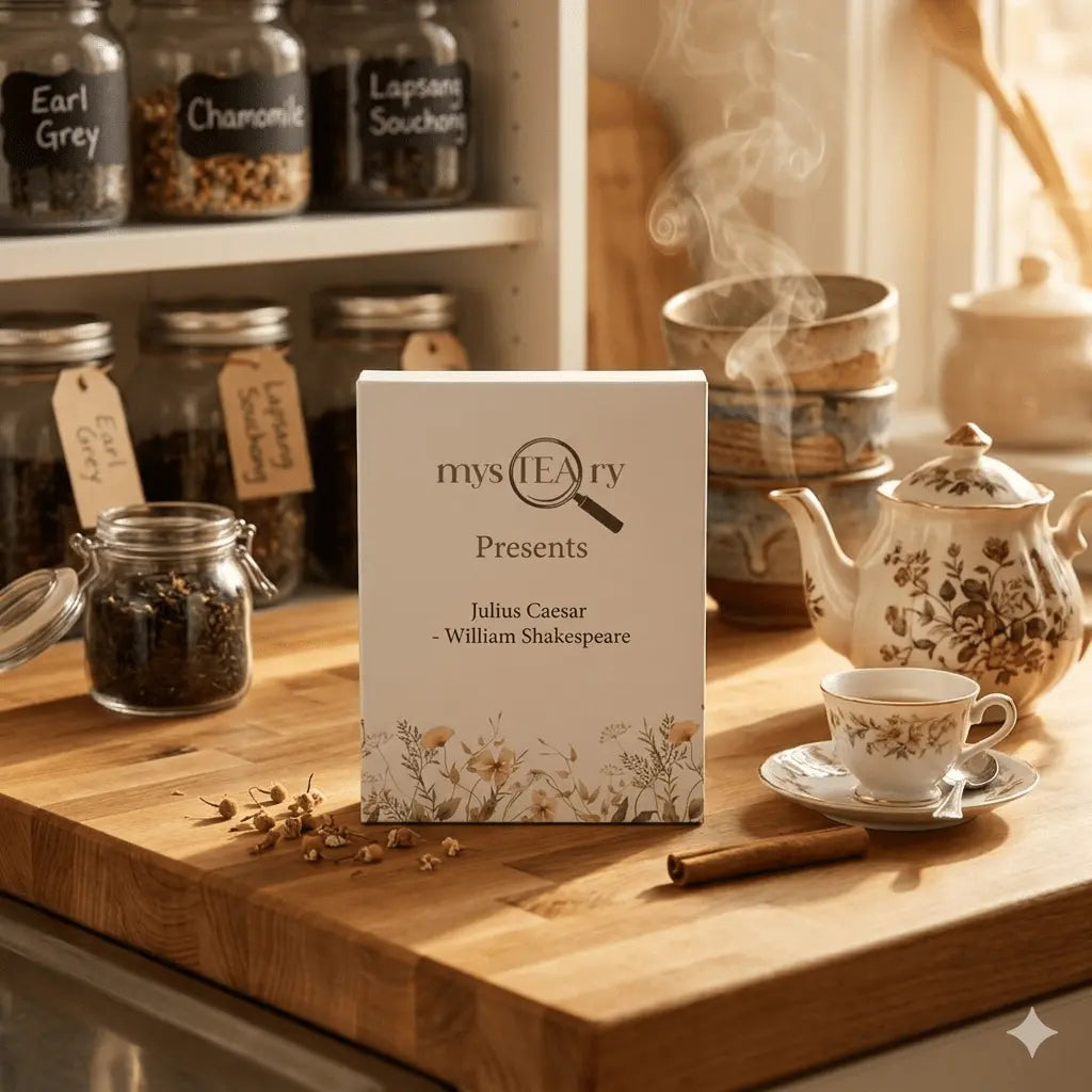 "Julius Caesar”– Remedy Herbal Tea- Cranberry Echinacea for Cold & Flu.